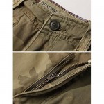 AKARMY Men's Camo Cargo Shorts Outdoor Multi-Pocket Casual Shorts