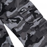 Cargo Shorts for Men - Mens and Big and Tall Twill Cargo Shorts with Belt - ECKO