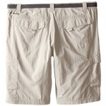 Columbia Sportswear Men's Big and Tall Silver Ridge Cargo Shorts Fossil 46 x 10