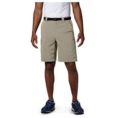 Columbia Sportswear Men's Big and Tall Silver Ridge Cargo Shorts Fossil 46 x 10