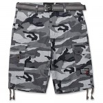 Ecko Unltd. Shorts for Men Ripstop Cargo Shorts for Men Big and Tall Shorts w Belt