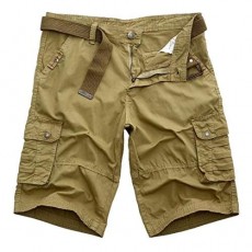 Mens Cargo Shorts Relaxed Classic Shorts for Men Multi Pockets Loose Mens Short