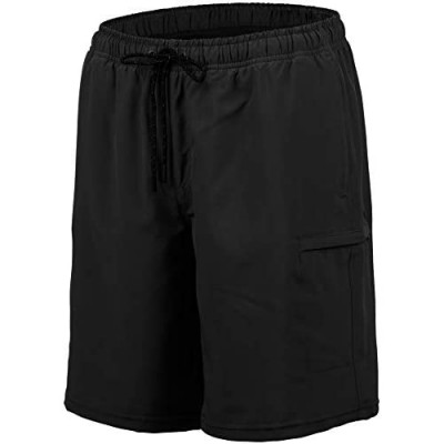 Mens Hiking Shorts Cargo with Pockets | Athletic Quick Dry Workout Shorts for Men