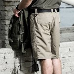 ReFire Gear Men's Urban Tactical Military EDC Cargo Shorts Rip Stop Cotton Outdoor Camo Shorts