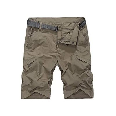 Toomett Men's Outdoor Lightweight Hiking Shorts Quick Dry Shorts Sports Casual Shorts