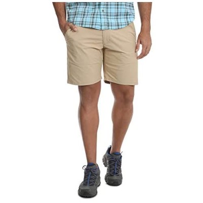 Wrangler Khaki Outdoor Performance Relaxed Fit at Knee Flex Cargo Shorts