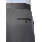 Brand - Buttoned Down Men's Relaxed Fit Pleated Non-Iron Dress Chino Pant Dark Grey 29W x 32L