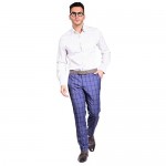 Craft & Soul Men's Slim Fit Stretch Fancy Pattern Dress Pant