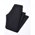 Essentials Men's Slim-Fit Flat-Front Dress Pants