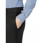 Haggar Men's Cool 18 Pro Slim Fit Premium Flex Flat Front Pant
