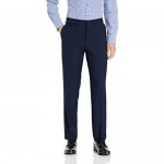 Haggar Men's Premium Comfort Straight Fit Flat Front Dress Pant