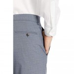 J.M. Haggar Men's Subtle Plaid Stretch Slim Fit Suit Separate Pant