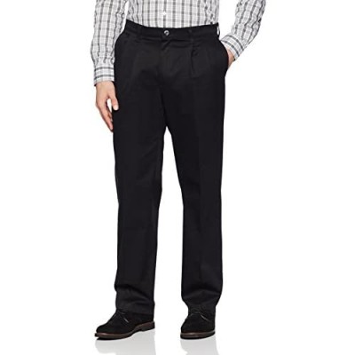 Lee Men's Total Freedom Stretch Relaxed Fit Pleated Front Pant