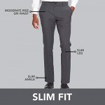 Van Heusen Men's Slim Fit Flex Flat Front Dress Pant
