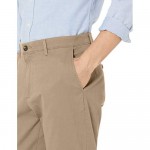Essentials Men's Athletic-Fit Casual Stretch Khaki Pant