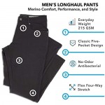 Woolly Clothing Men's Merino Wool Longhaul Pants