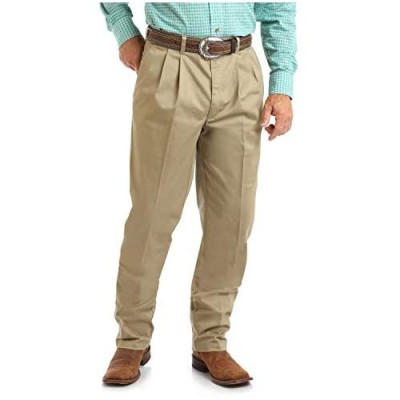Wrangler Men's Pleated Casual Pant
