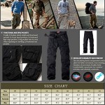 AKARMY Men's Casual Military Army Camo Combat Work Cargo Pants with 8 Pockets