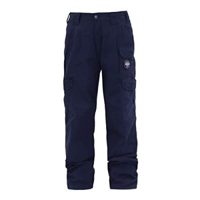 BOCOMAL Men's FR Cargo Pants Flame Resistant Pants Midweight 7.5oz (7 Pockets) Multi-Pockets FR Pants