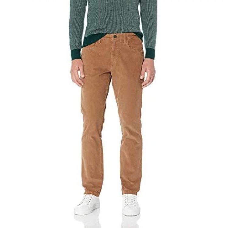 Brand - Goodthreads Men's Straight-Fit 5-Pocket Comfort Stretch Corduroy Pant