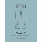 Essentials Men's Classic-fit Wrinkle-Resistant Flat-Front Chino Pant