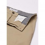 Essentials Men's Relaxed-fit Casual Stretch Khaki