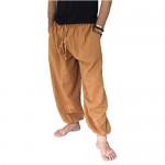 Love Quality Baggy Pants Men's One Size Cotton Harem Pants Hippie Boho Trousers
