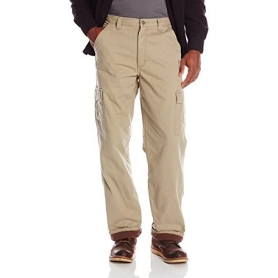 Wrangler Men's Classic Twill Relaxed Fit Cargo Pant