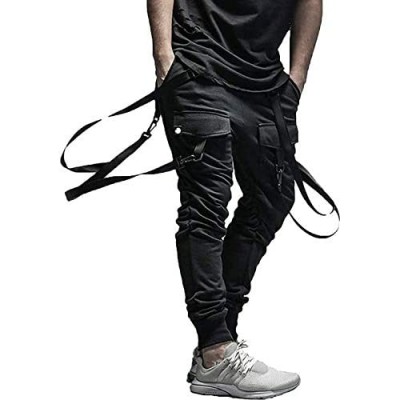 XYXIONGMAO Cargo Hip Hop Pants Streetwear 2021 Black Joggers for Men Tactical Gothic Japanese Street Style Pants