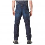 5.11 Tactical Men's Defender-Flex Slim Work Jeans Patch Pockets Fitted Waistband Style 74465
