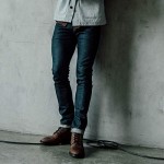HIROSHI KATO Slim fit Jeans The Pen 14 oz 4-Way Stretch Japanese Selvedge Denim…