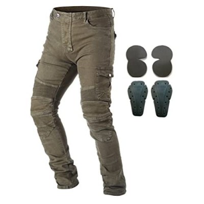 Men Motorcycle Riding Pants Denim Jeans with Protect Pads Equipment