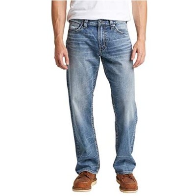 Silver Jeans Co. Men's Gordie Loose Fit Straight Leg Jeans