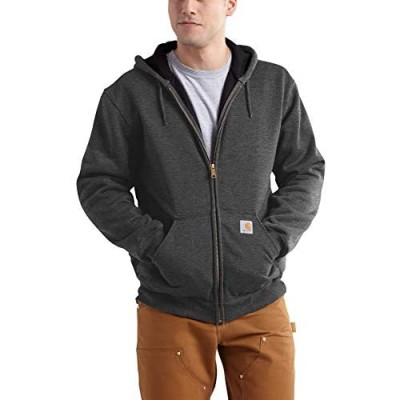 Carhartt Men's Big & Tall Rutland Thermal Lined Zip Front Sweatshirt Hoodie