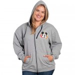 Disney Hoodie Mickey Mouse Donald Goofy Pluto Zip Up