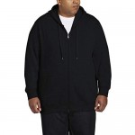 Essentials Men's Big & Tall Full-Zip Hooded Fleece Sweatshirt