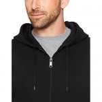 Essentials Men's Big & Tall Full-Zip Hooded Fleece Sweatshirt fit by DXL