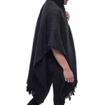 Gamboa Poncho for Men Comfortable Home Clothes for Men House Coat Men Wool Alpaca Poncho Hooded