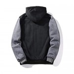 GEEK LIGHTING Hoodies for Men Heavyweight Fleece Sweatshirt - Full Zip Up Thick Sherpa Lined