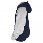 Mens Go Football Team Embroidery Soft Cotton Pullover Hoodie