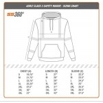 SafetyShirtz SS360 Wildland Hoodie - Orange - ANSI Class 3 - PNW Sasquatch