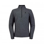 Spyder Active Sports Men's Outbound Half Zip Mid-Weight Mock Neck Sweater