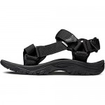 ATIKA Men's Outdoor Hiking Sandals Open Toe Arch Support Strap Water Sandals Lightweight Athletic Trail Sport Sandals