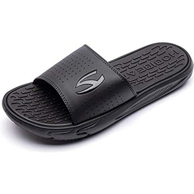 BEEDPAN Mens Slide Sandals Comfort Indoor & Outdoor Adult Male Lightweight Sport
