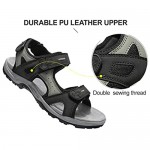 CAMEL CROWN Comfortable Hiking Sandals for Men Waterproof Sport Sandals for Walking Beach Water with Arch Support