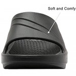 KOCOTA Mens and Womens Arch Support Recovery Slide Sandals