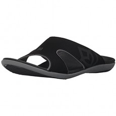 Spenco Men's Kholo Slide Sandal Carbon/Pewter 10 M
