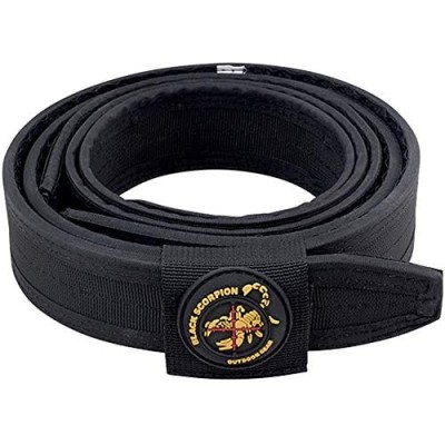 Black Scorpion Outdoor Gear Professional Heavy Duty Competition Belt for 3GUN IPSC USPSA Competitions. 3 Piece System Includes Inner Belt Outer Belt Belt Keeper