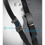 Chaoren Nylon Click Ratchet Belt Mens Casual Slide belt Adjustable Trim to Exact Fit