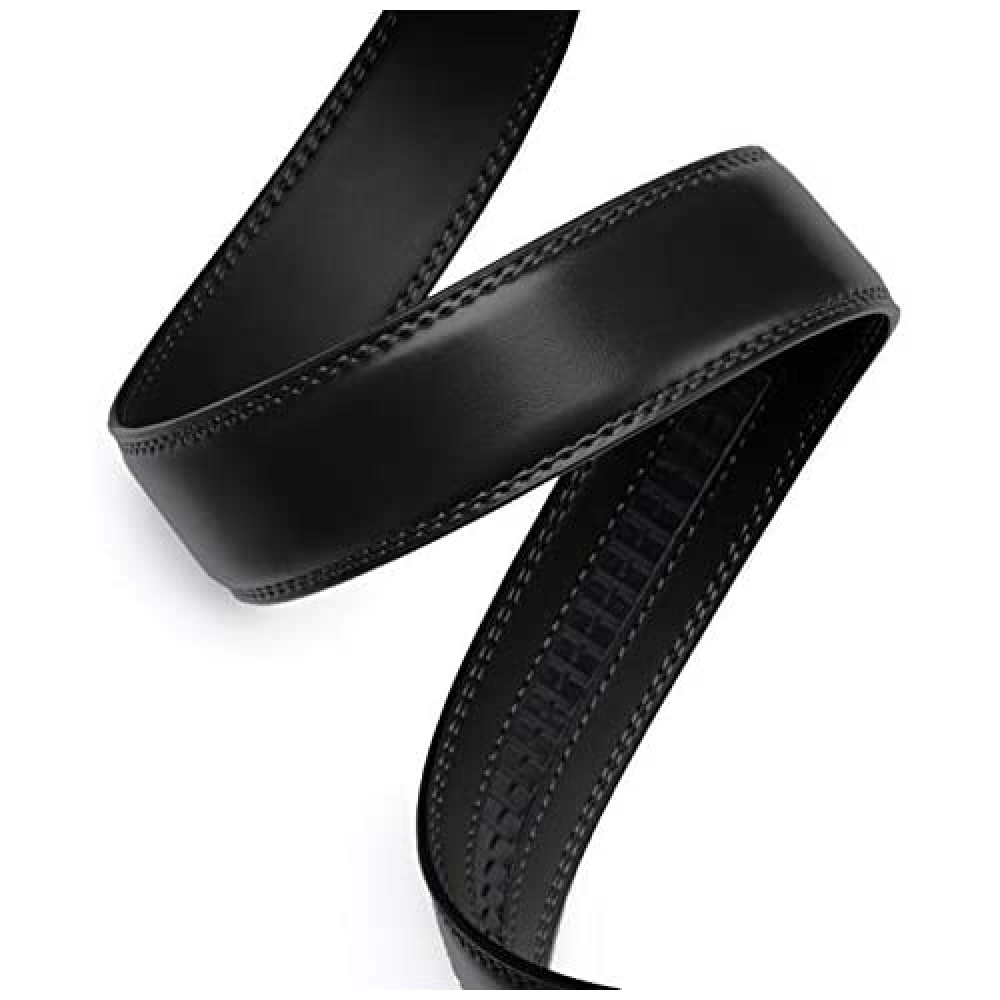 CHAOREN Ratchet Belt Replacement Strap 1 3/8” Leather Belt Strap for ...